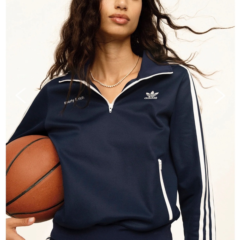 ADIDAS X SPORTY & RICH TRACK JACKET - Picture 2 of 11